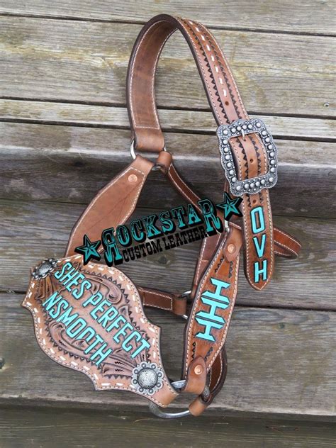 custom bronc halters